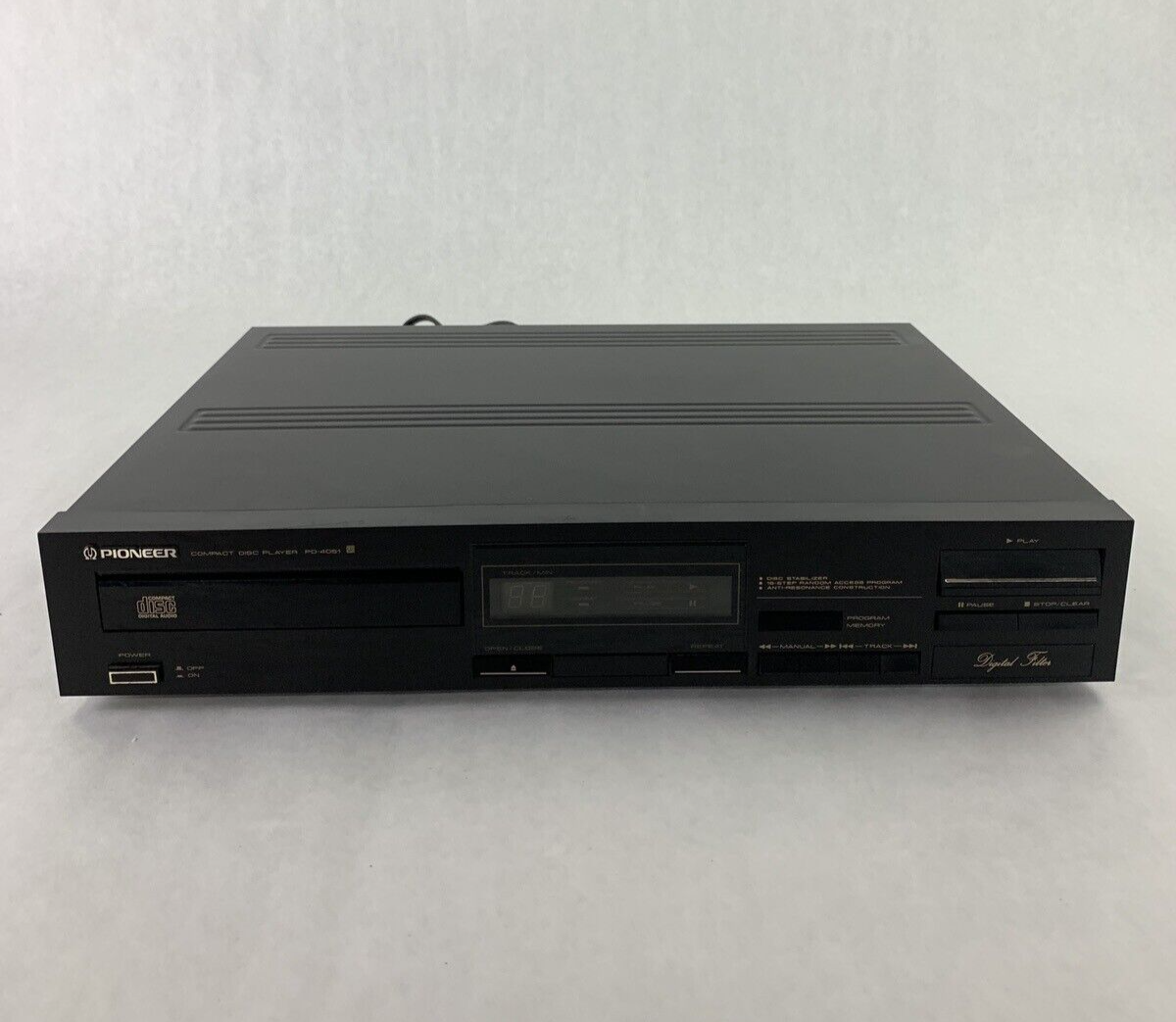 Pioneer Compact Disc Player PD-4051 No Remote