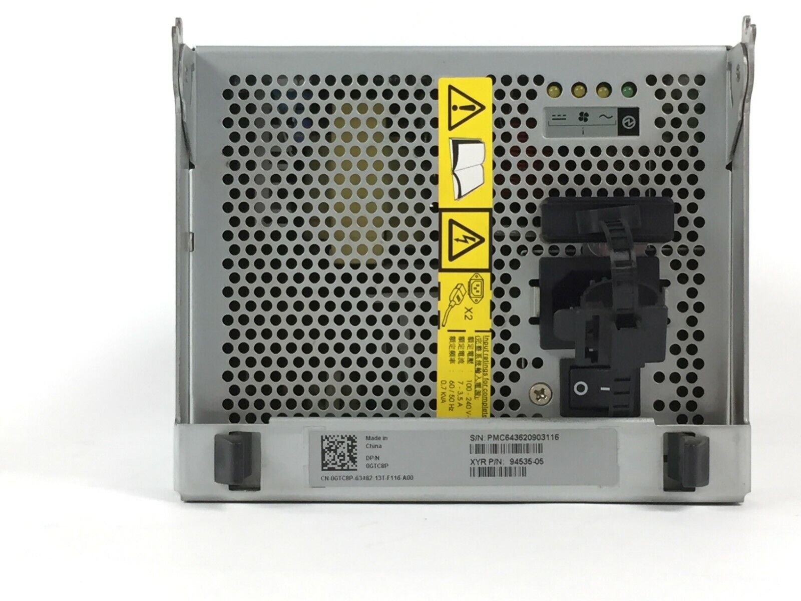 Dell GTC8P 440W Power Supply EqualLogic PS6000 94535-05