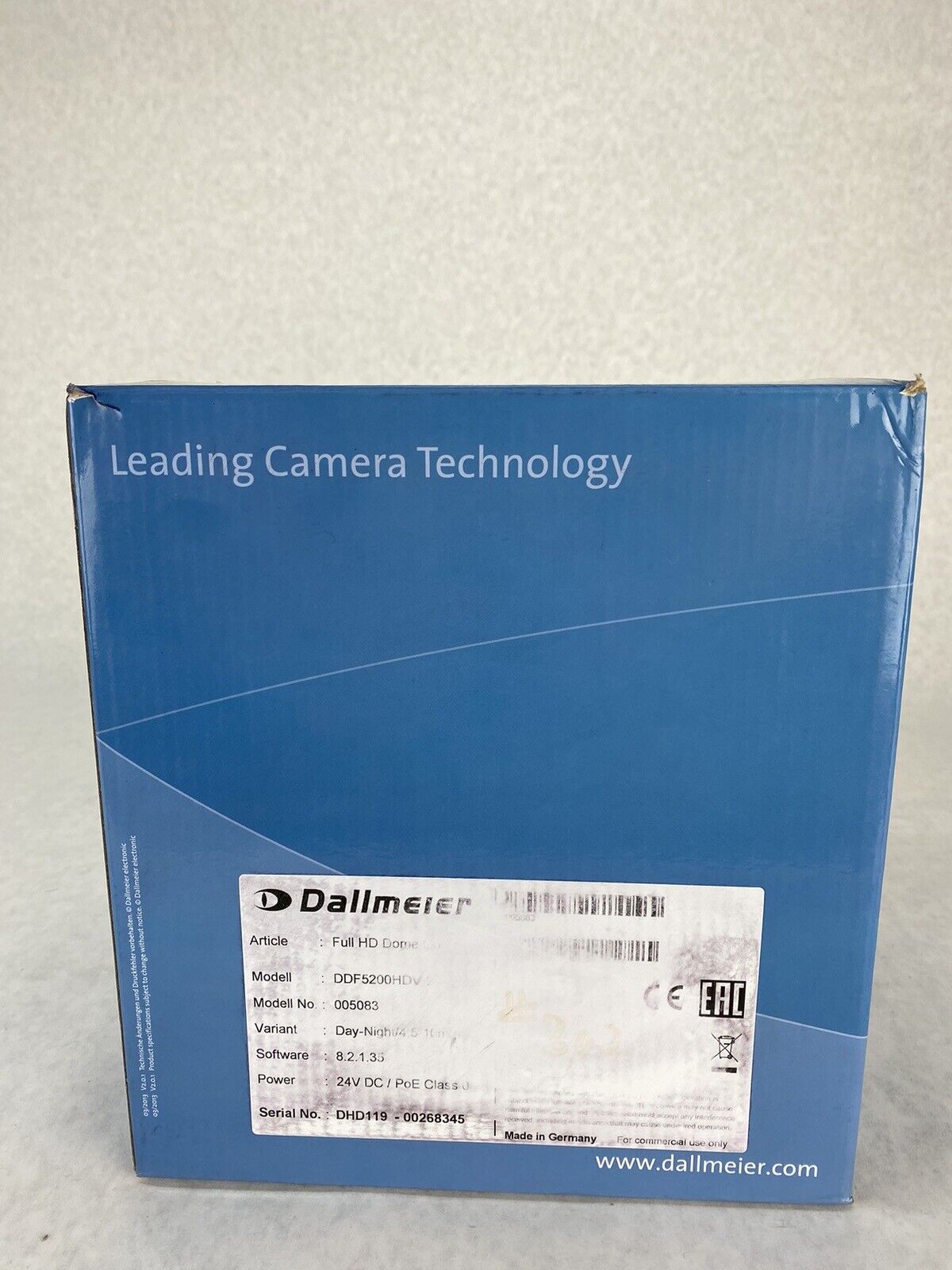 Dallmeier DDF5200HDV Full HD Dome Security Camera 005083 Day-Night 4.5-10mm
