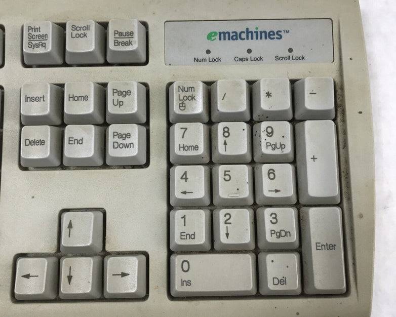 EMachines KB-2971 5V 200mA PS2 Wired Keyboard
