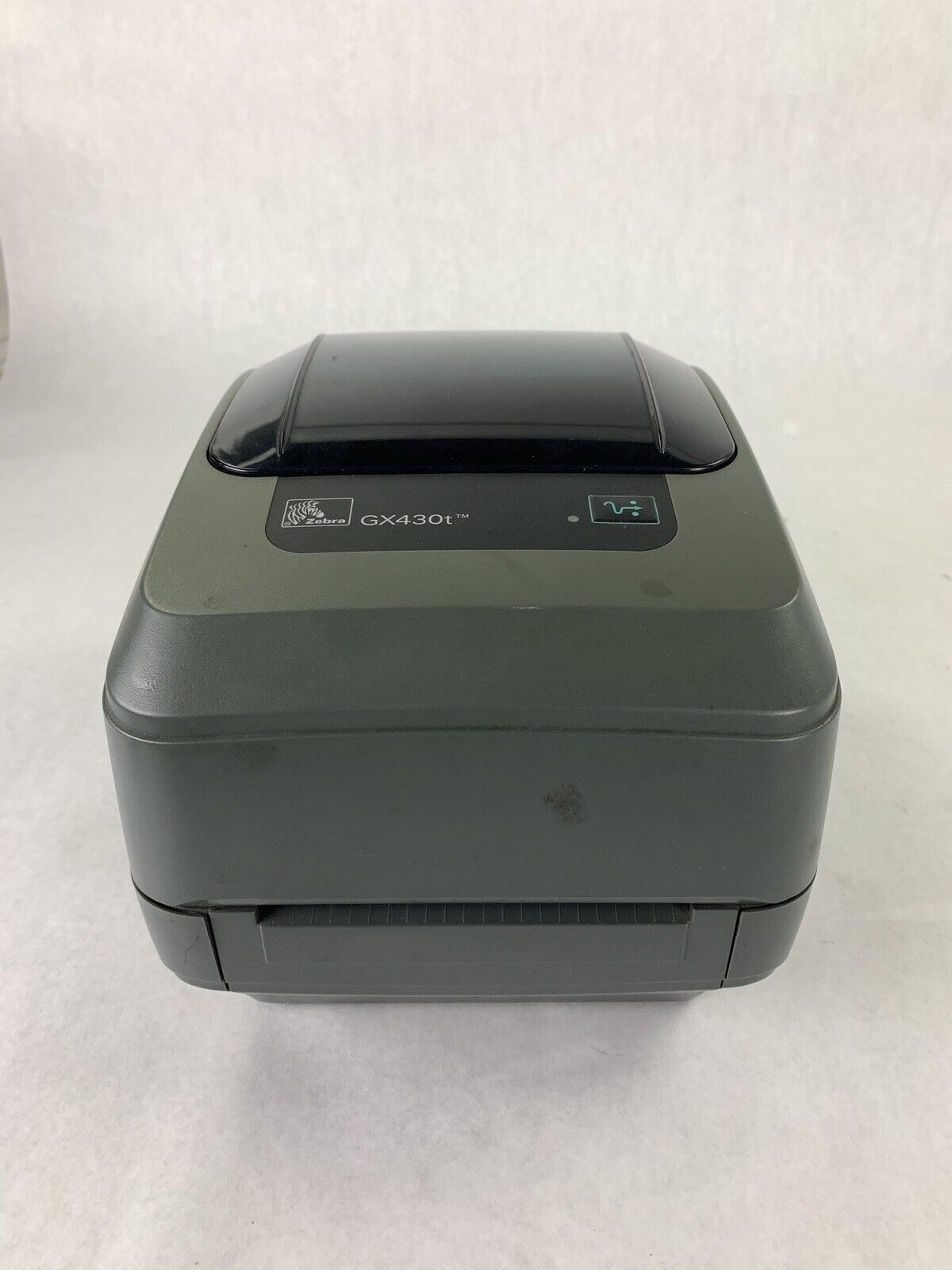 Zebra GX430t Barcode Printer Thermal Label 4" Bad Serial Port Tested