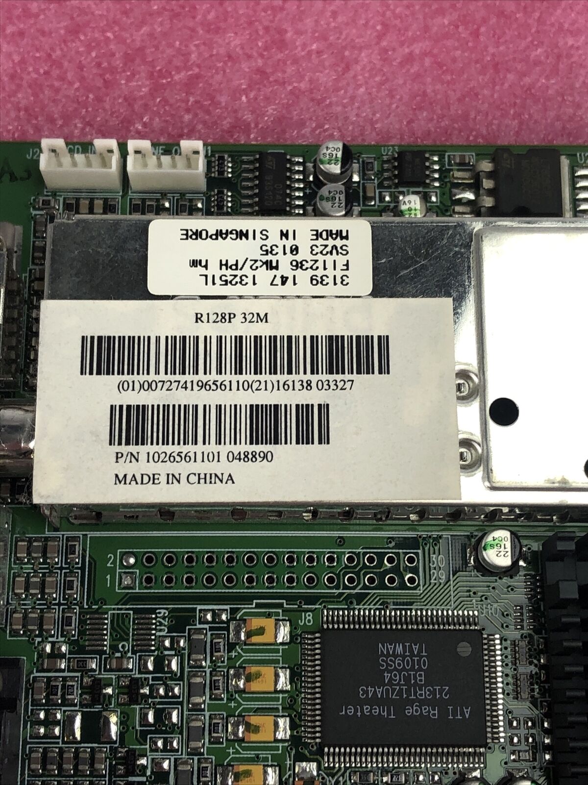 ATI Rage 128 Pro All-In-Wonder AGP Video Card 16MB w/TV Tuner
