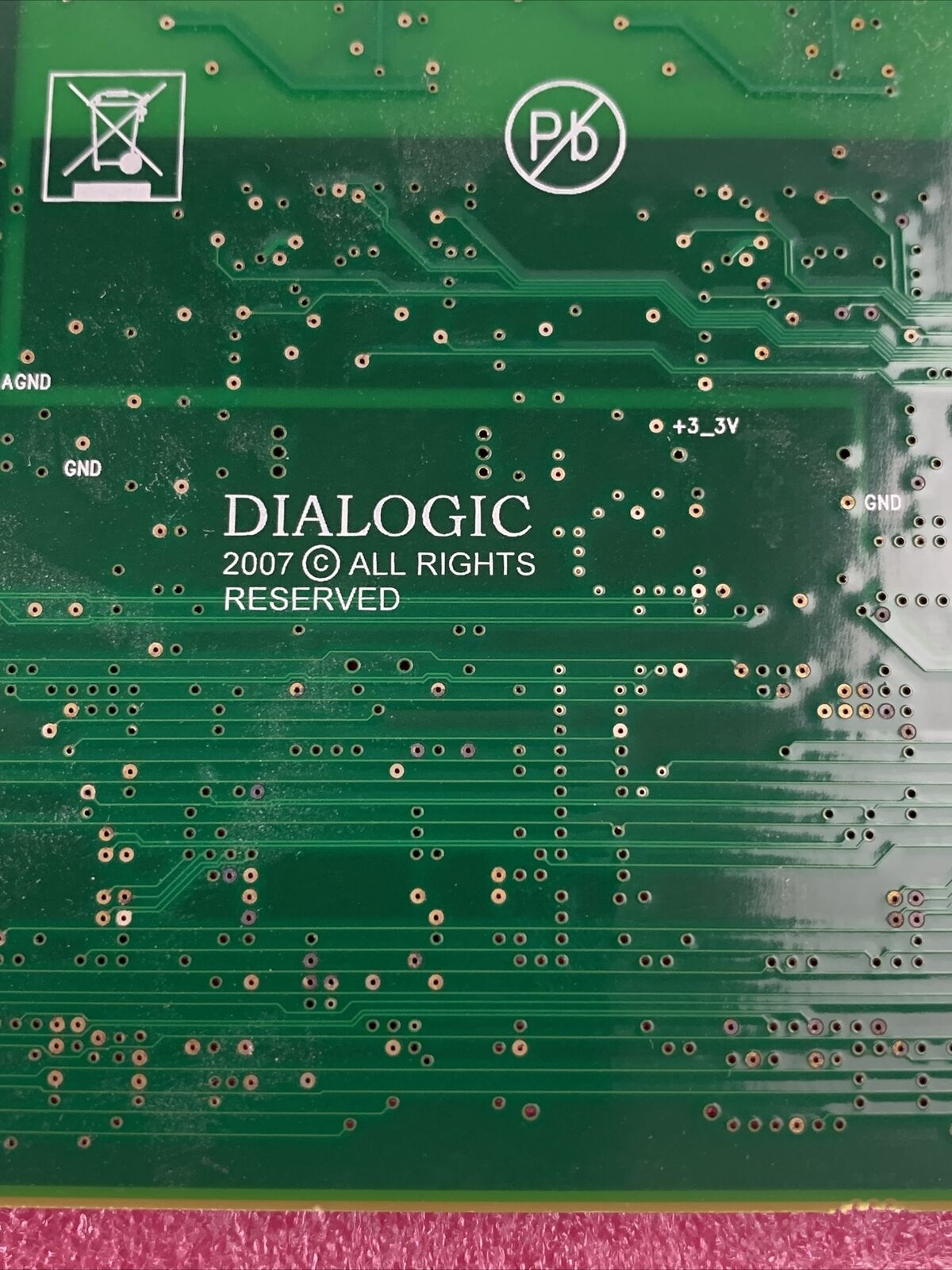 DIALOGIC BROOKTROUT TR 1034 + E4-4L FAX VOICE CARD
