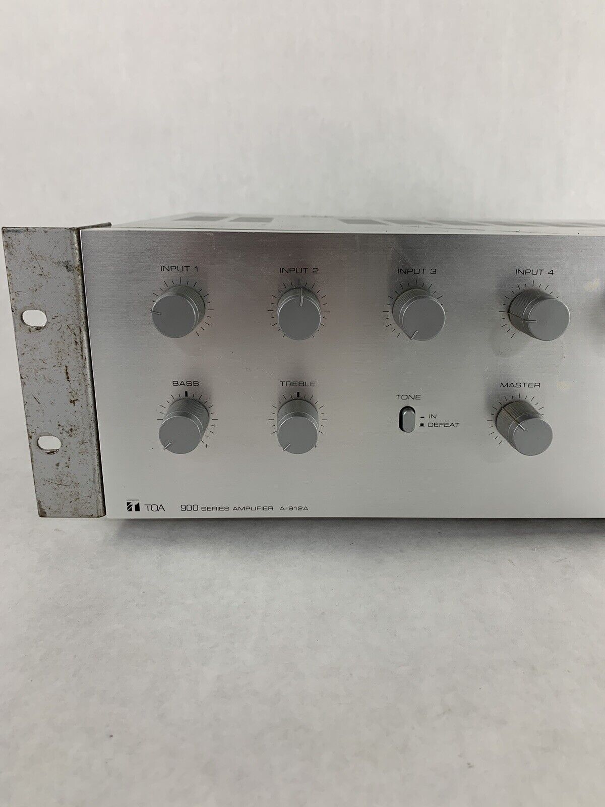 TOA A-912A 900 Series Mixer/Amplifier Missing Modular Cards Tested