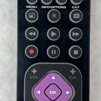 RCA RCRTBL06BE R26211 6W21CX 6-Device Ultra-Slim Universal Remote Control