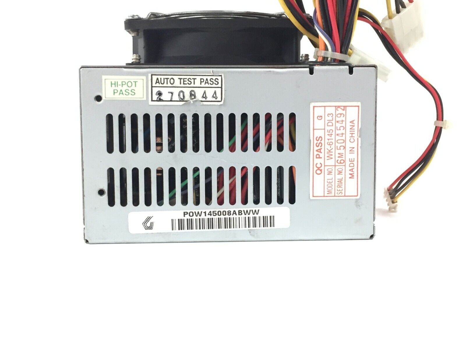 Power Tronic WK-6145DL3 145W Switching Power Supply 20-Pin