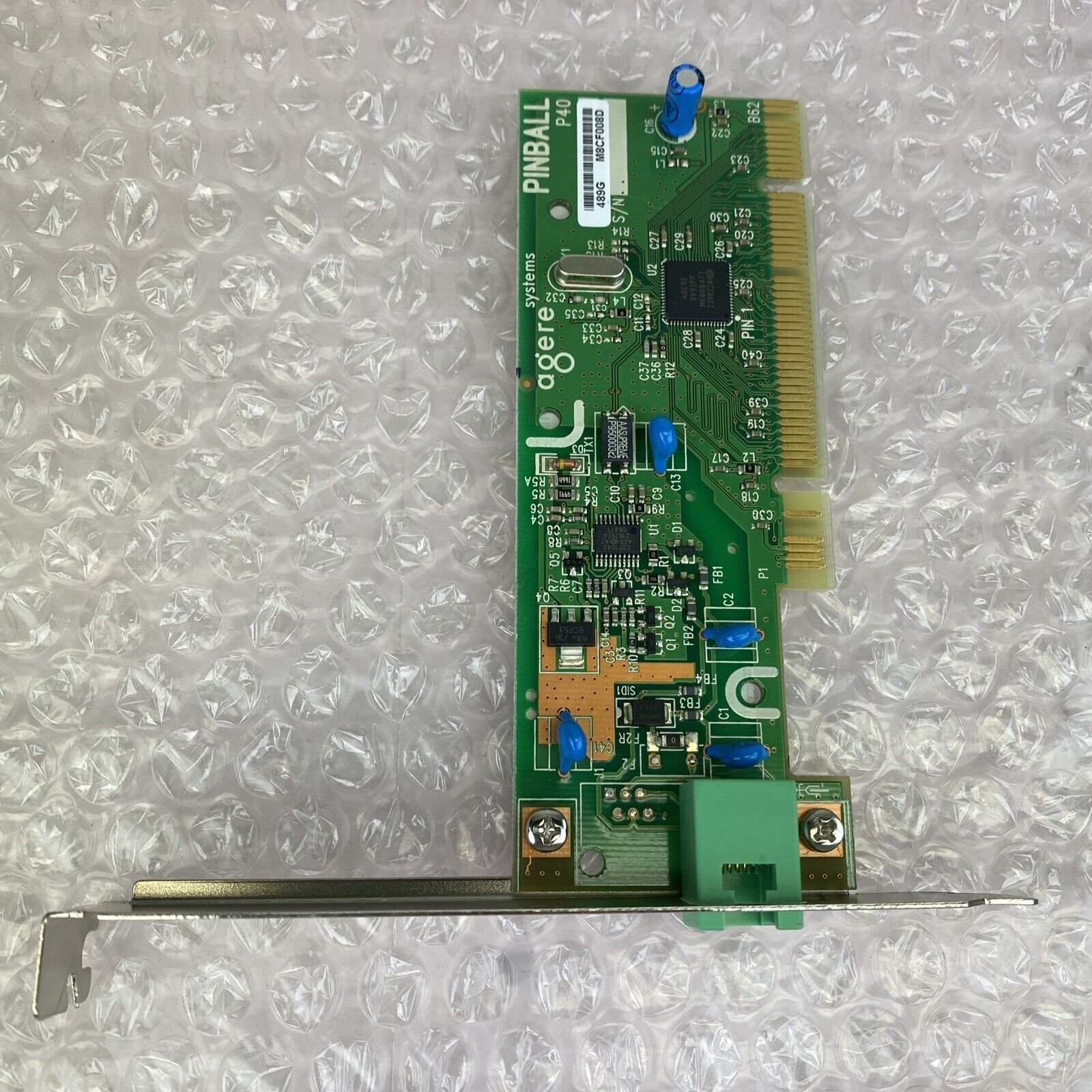 Lot of 3 various PCI card 56k fax modems Conexant KB5815G Agere 90109-2 P40