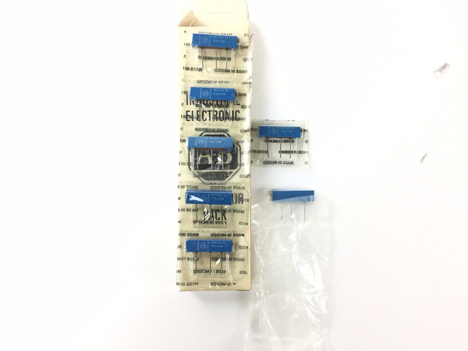 A lot of various Allen-Bradley Trim Resistors 27 In Total