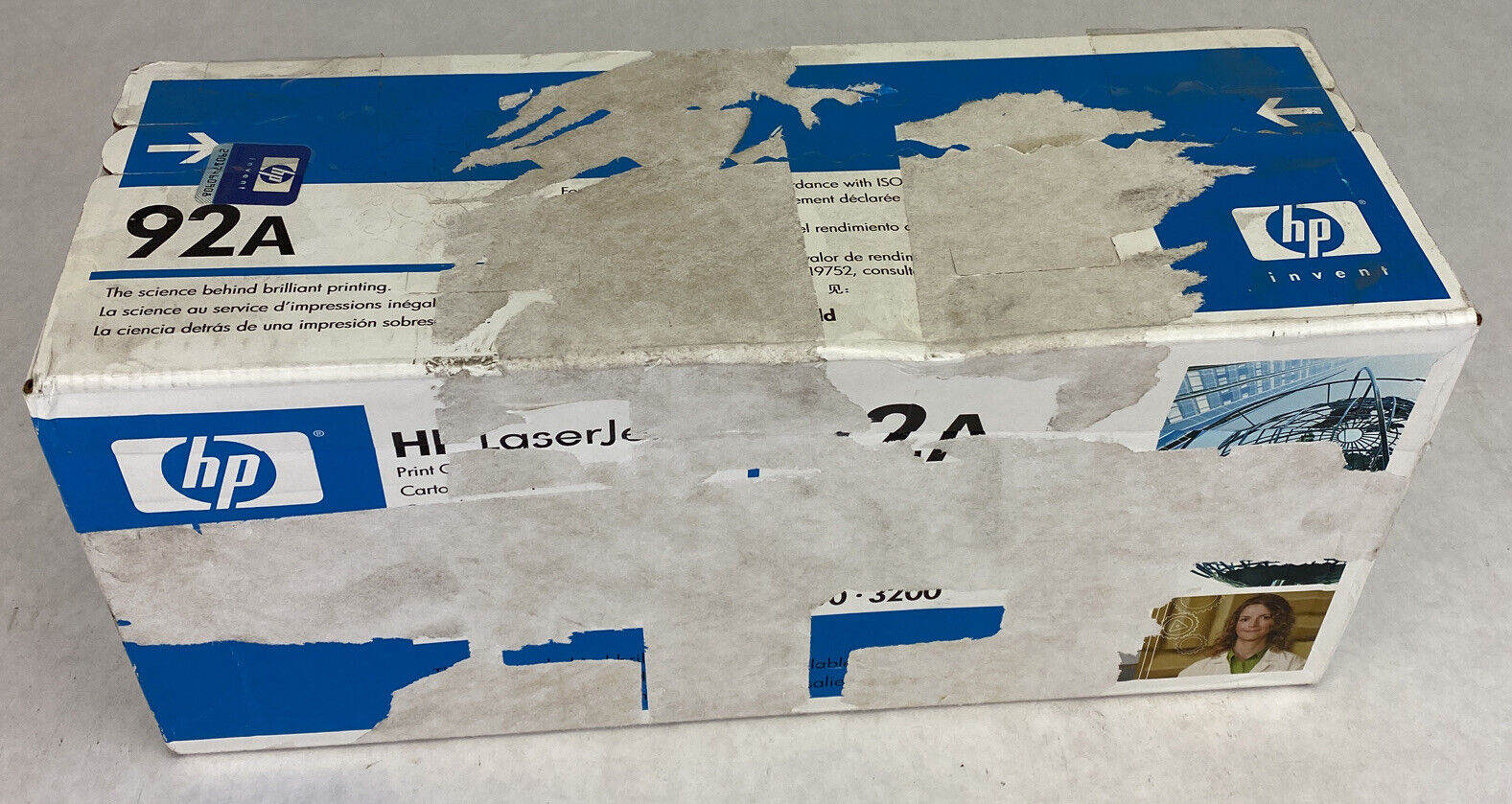 SEALED genuine HP 92A C4092A toner LaserJet 1100 3200 3220