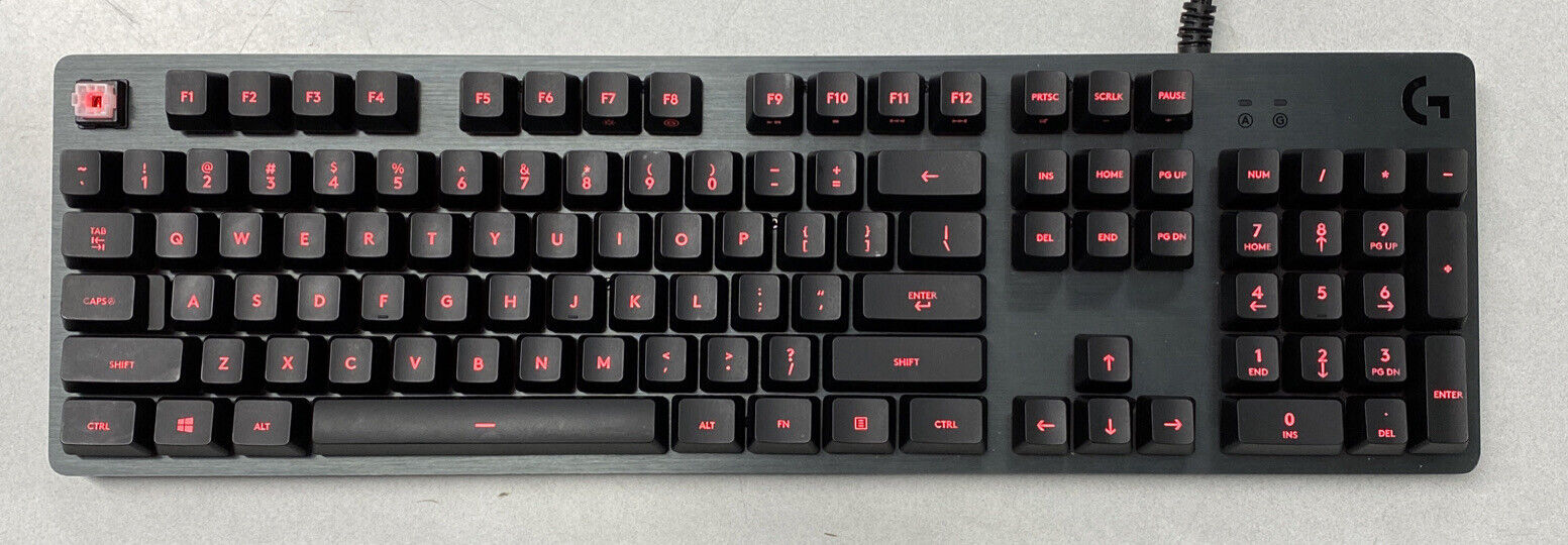 Logitech Y-U0032 Carbon G413 Mechanical Gaming Keyboard MISSING ESC KEY
