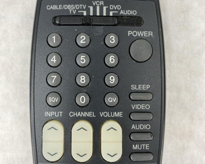 Mitsubishi 290P116A10 Universal Remote Control Cable DBS DTV TV VCR DVD Audio