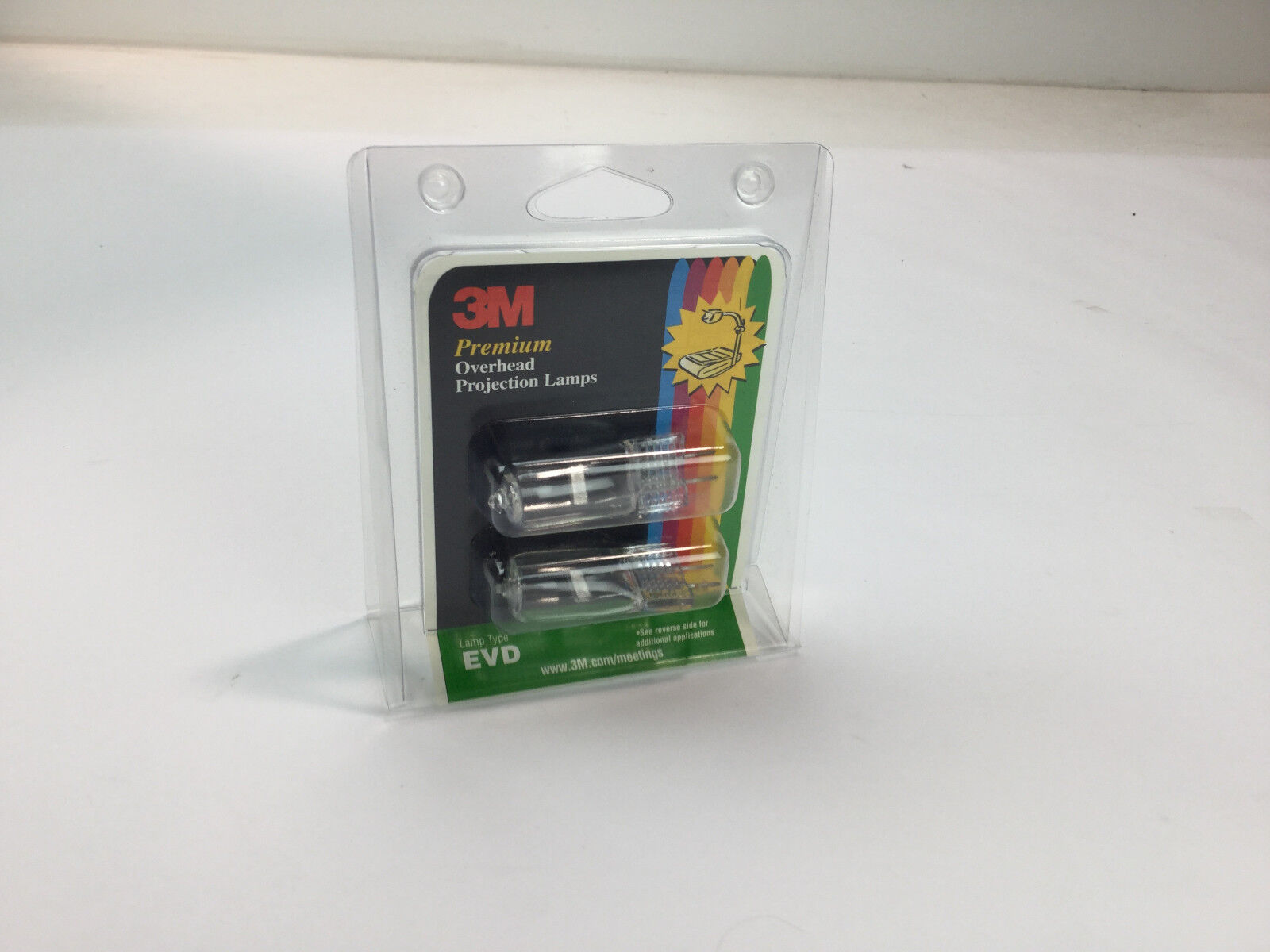 3M Premium Overhead Projection Lamps EVD HA6009-2 (2-Pack)