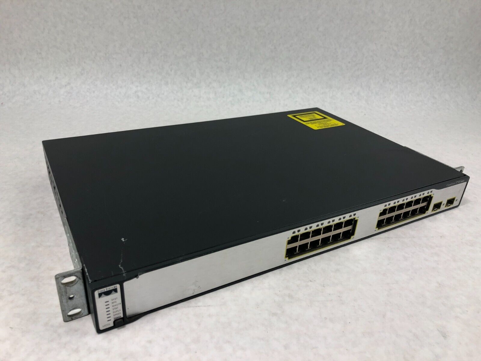 Cisco WS-C3750-24TS-S Catalyst 3750 Series 24 Port Managed Switch