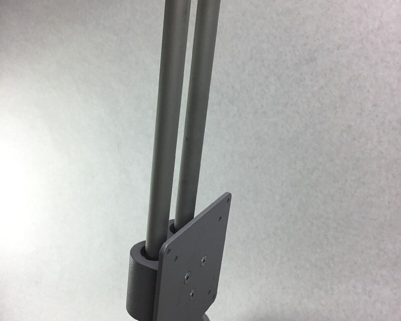 Wall Mount Medical Monitor + Keyboard Stand in the Style of Herman Miller - Read