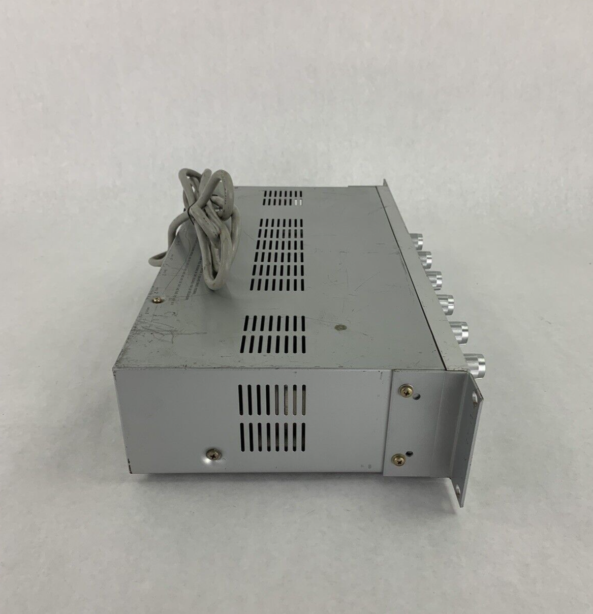 TOA A-903A 900 Series Mixer Power Amplifier Tested Missing Modular Cards