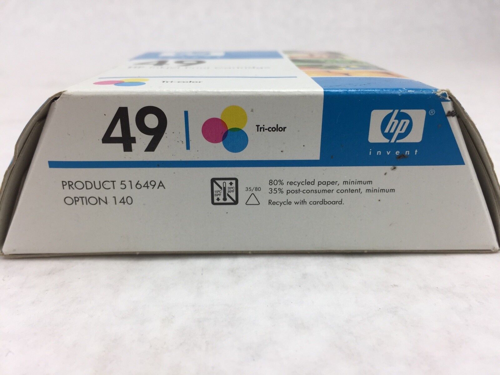 HP 49 Tricolor Ink Cartridge