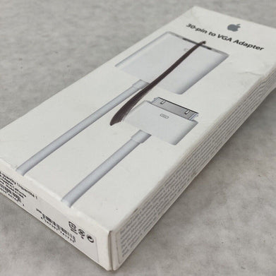 Genuine Apple A1368 MC552ZM/B 30 Pin To VGA Adapter NOS