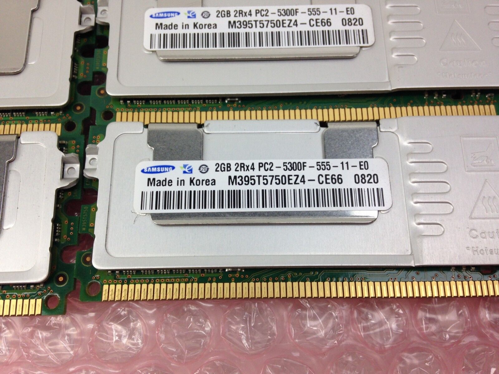 Samsung 16GB (8x2GB) M395T5750EZ4 2Rx4 PC2-5300F 667MHz Server Memory RAM