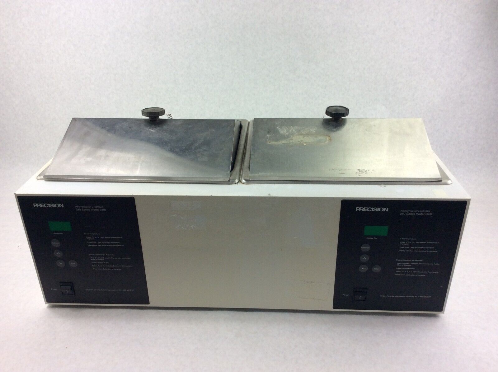 Precision Scientific 280 Series 288 51220058 Dual Bin Water Bath