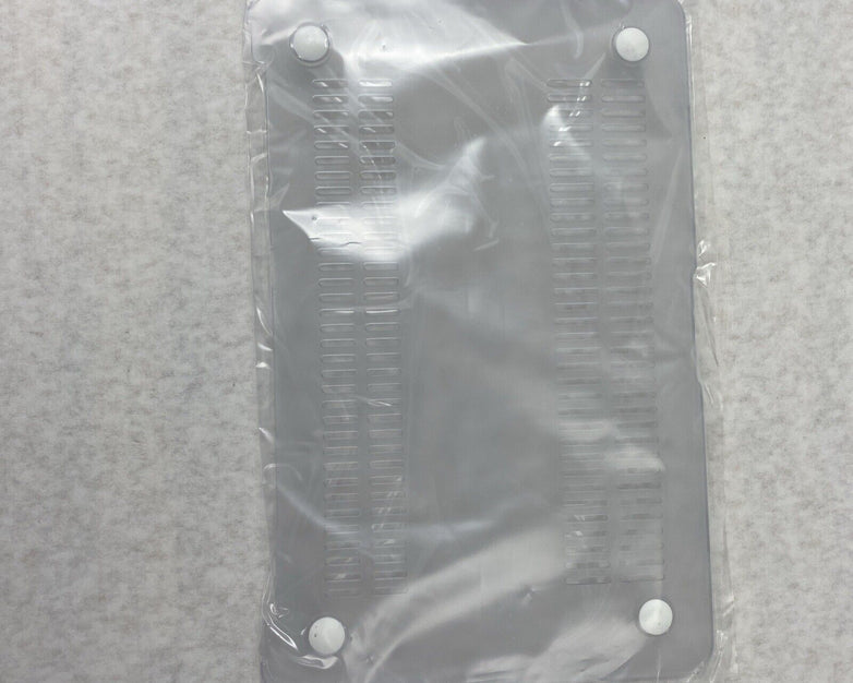New TopCase Protective Rubberized Hard Matte Clear 11" Macbook Air Bottom Case