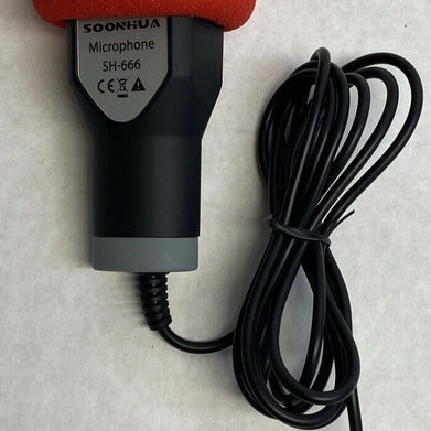 Soonhua SH-666 Microphone ONLY 4ft 3.5mm Cable Tested NO ACCESSORIES