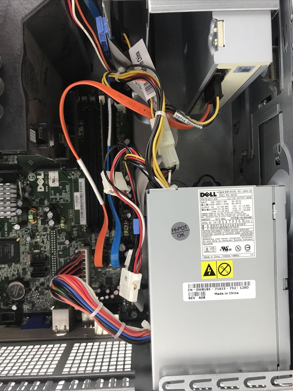 Dell Dimension MT 521 AMD Athlon 64 X2-3600 1.90GHz 1GB RAM NO HDD NO OS