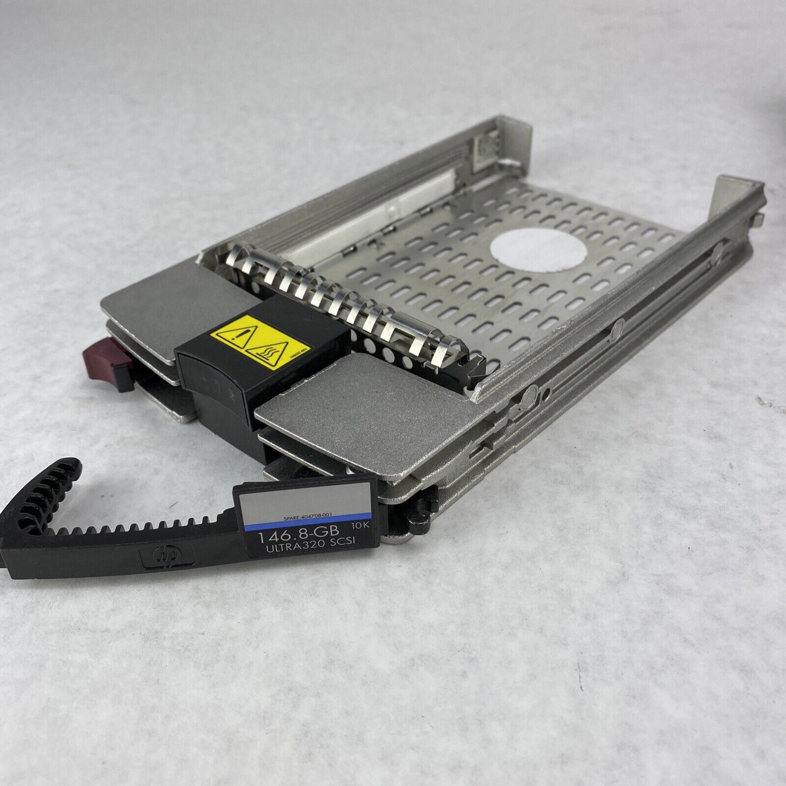 Lot of 5 Genuine HP ULTRA320 3.5" SCSI 404708-001 HDD Caddy Trays 146.8GB 10K