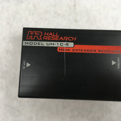 HR Hall Research HDMI Extender Receiver Model UH-1C-R