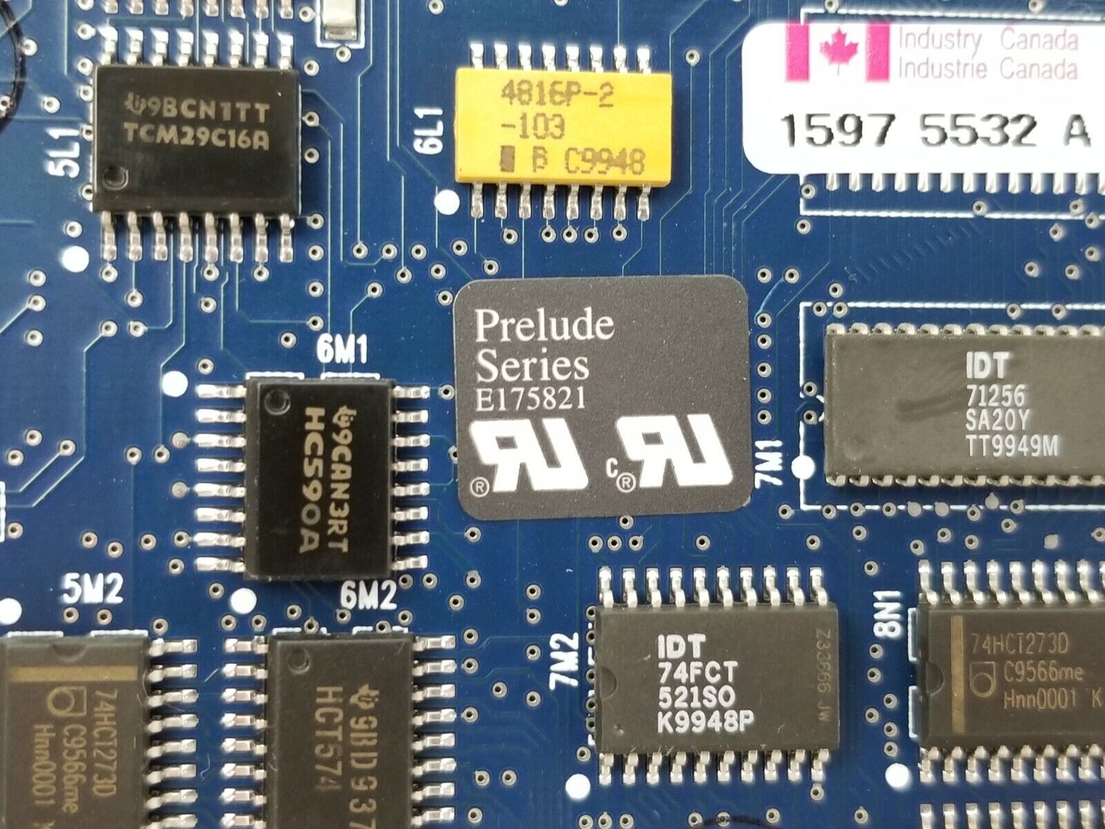 Brooktrout Rheotex RDSP-M6 4Port 50-02-021M 804-021-02M Quartet Prelude Dialogic