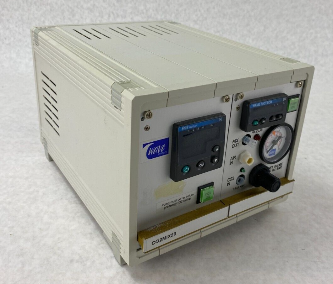 Wave Biotech CO2MIX20 GE Healthcare Bioreactor CO2 Air Mixer Controller