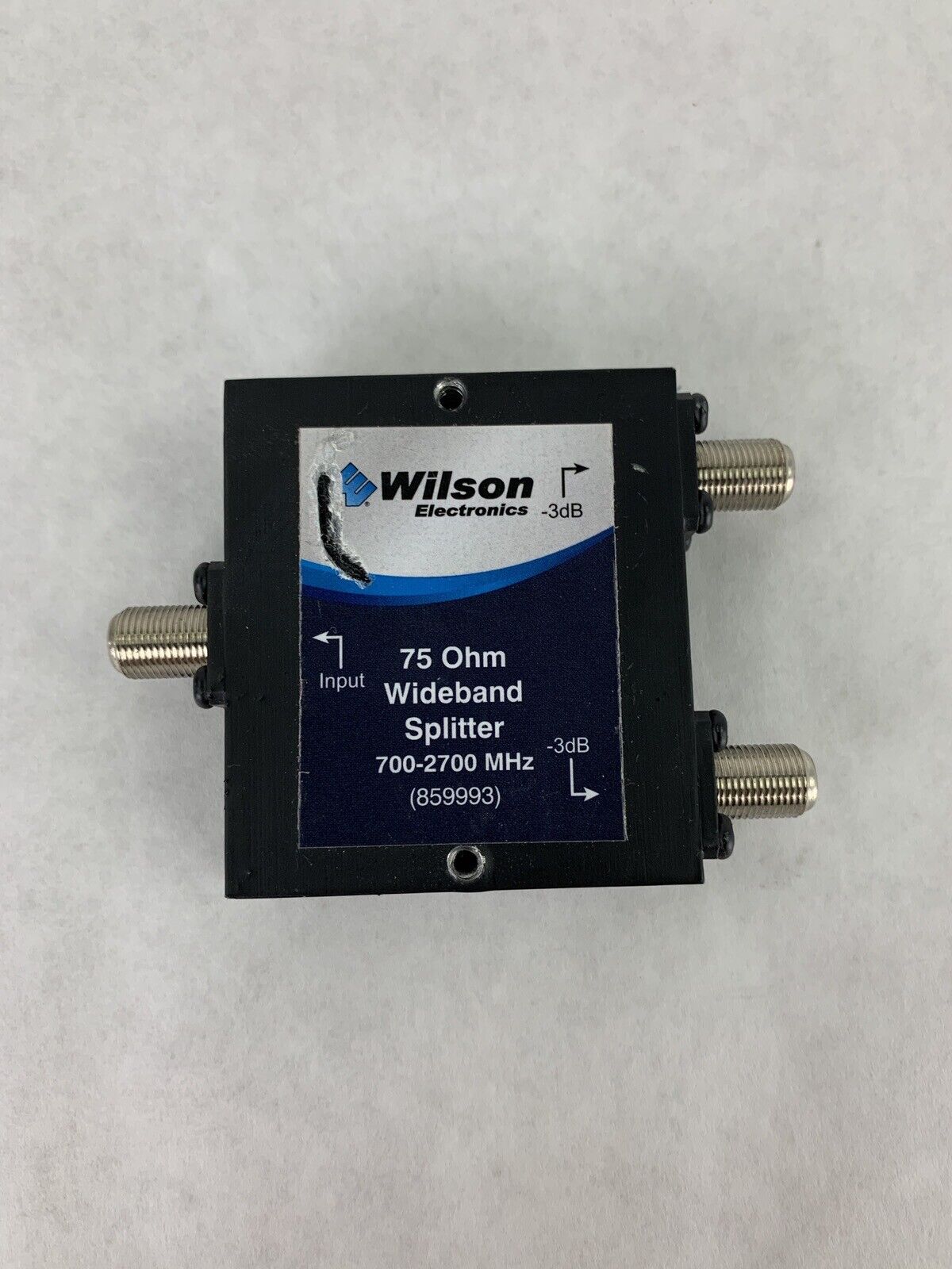 Wilson 2-Way 75 Ohm Female 859993 Signal Splitter