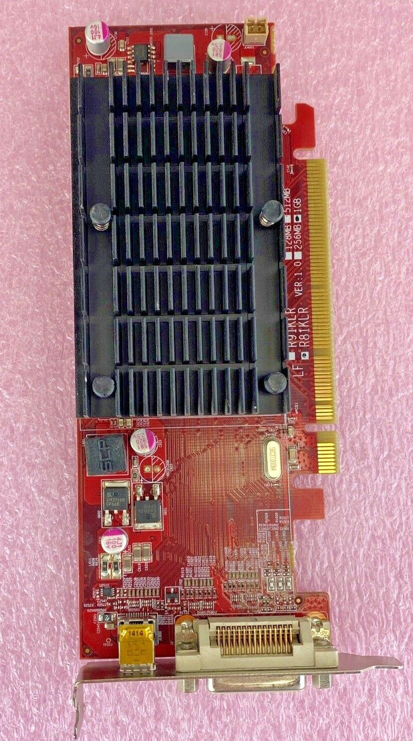 VisionTek 6350DMS1GPC Radeon LF R81KLR 1GB DDR3 PCI video graphics card