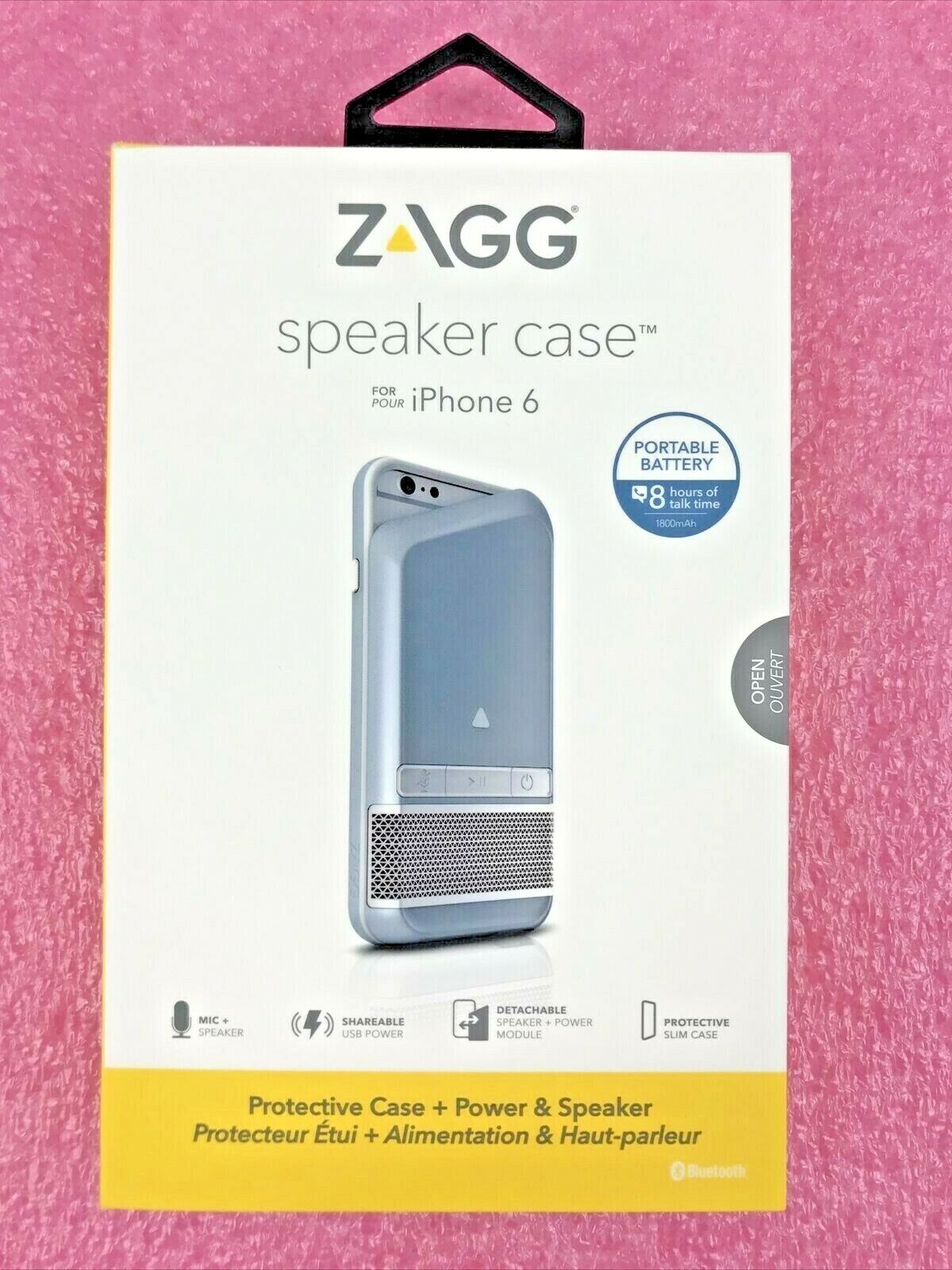 ZAGG Speaker Case For iPhone 6 - Blue