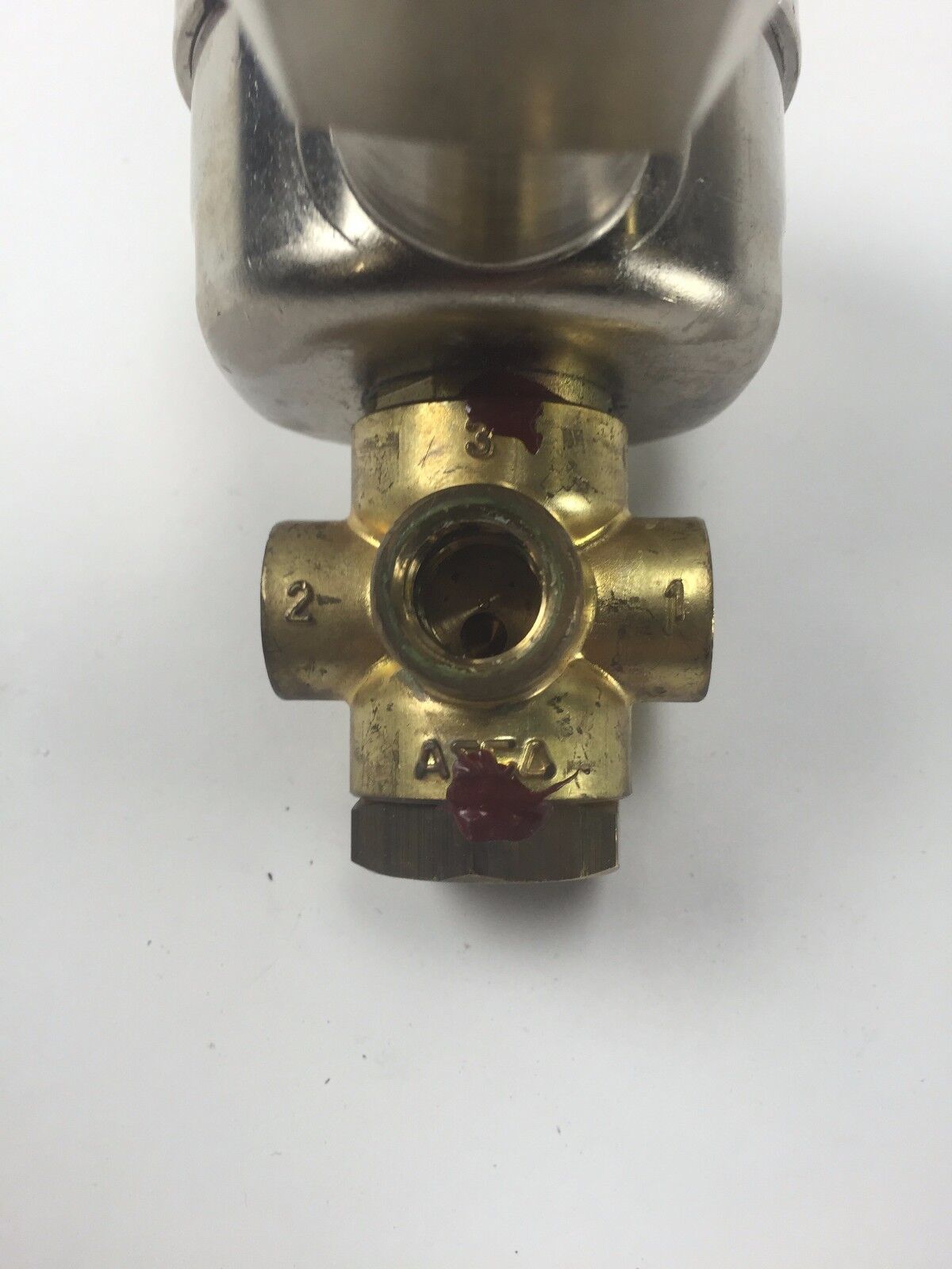 ASCO Red Hat NP8320A Nuclear 60psi Air Gas Solenoid Valve 1/4" Pipe 250VDC