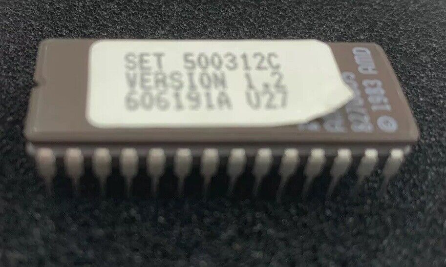 AMD 1983 AM27512DC Microcircuit SET Version 1.1 & 1.0 (Lot of 2)