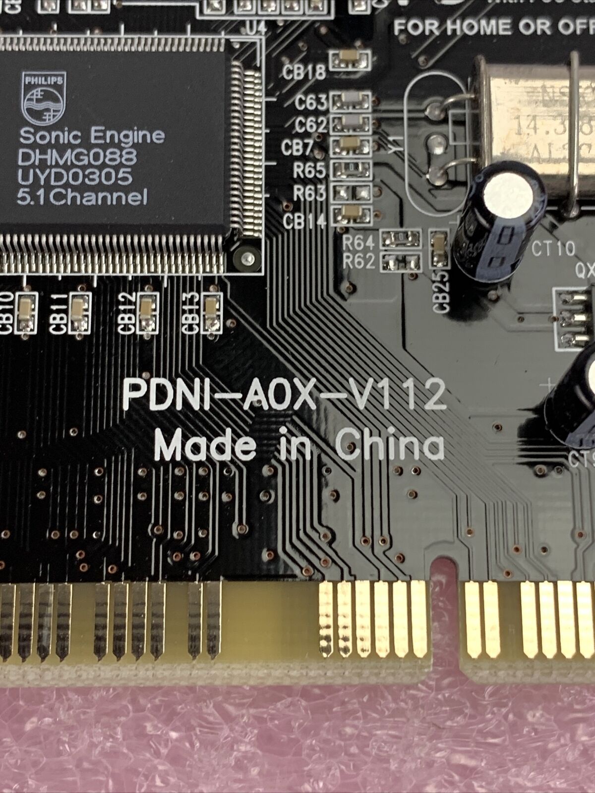 Philips PDNI-A0X-V112 Audio Card