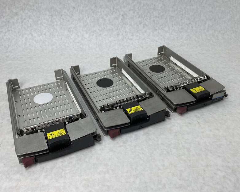 Lot of 3 HP ULTRA3 SCSI Hard Drive Caddy Tray 233349-001 Tray Only