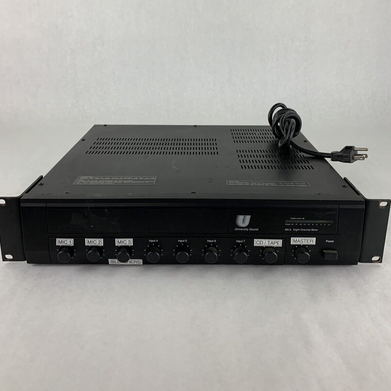University Sound MX-8 Unified Electronics Mono 8-Channel Microphone Mixer Tested