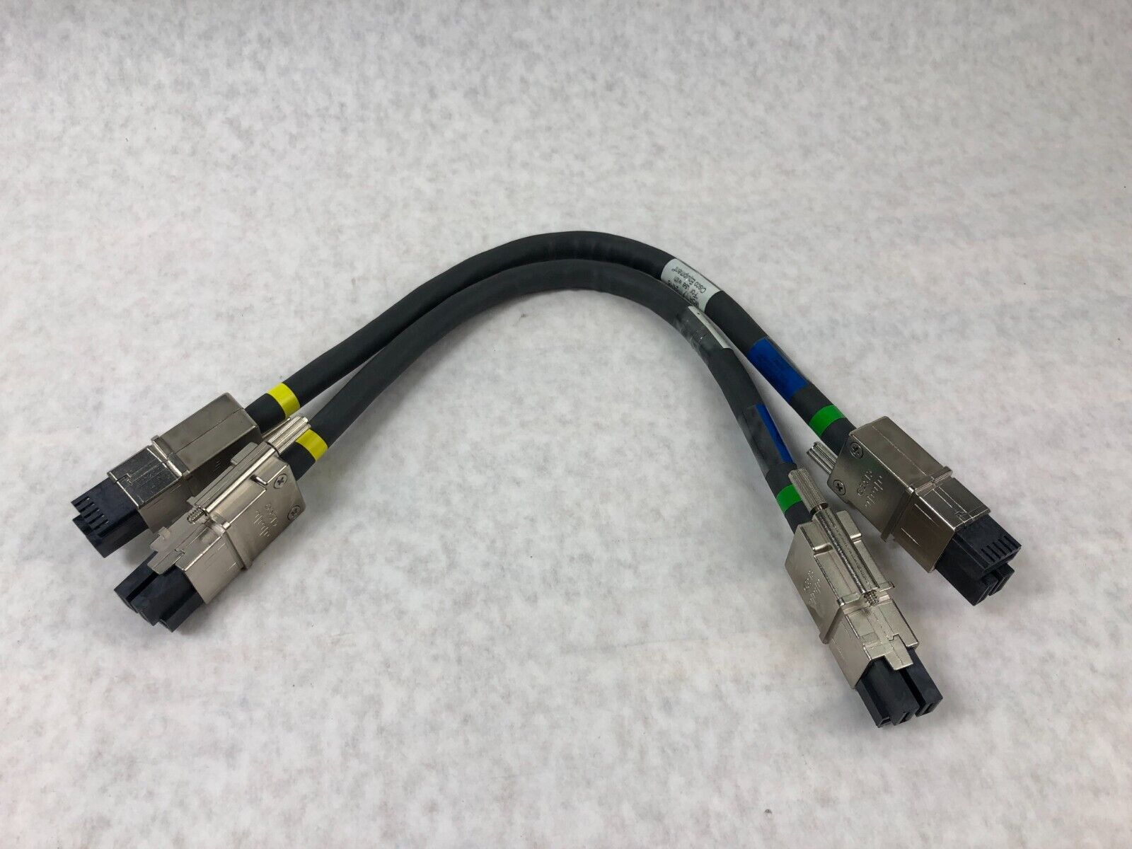 Lot of 2 Cisco 37-1122-01 30CM Power Stack Cable