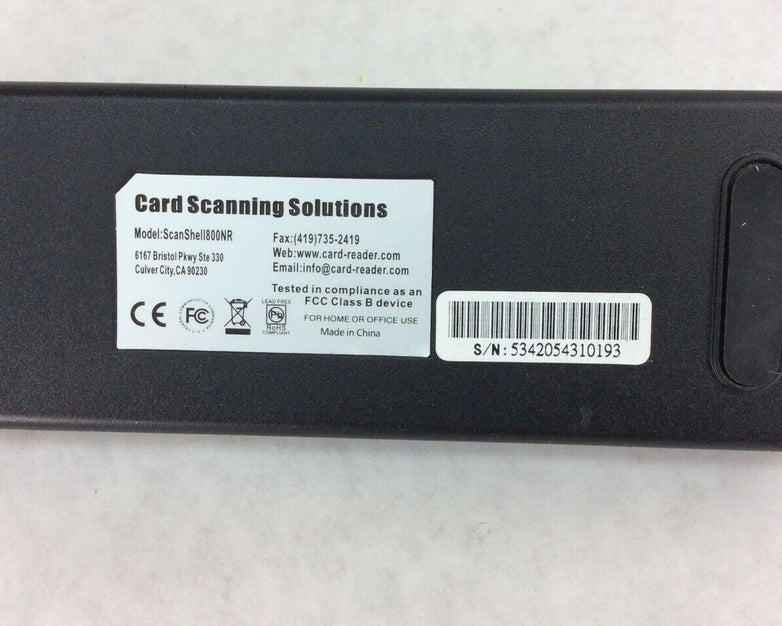 Lot of 4 Acuant ID Card Scanner ScanShell 800NR - Parts or Repair