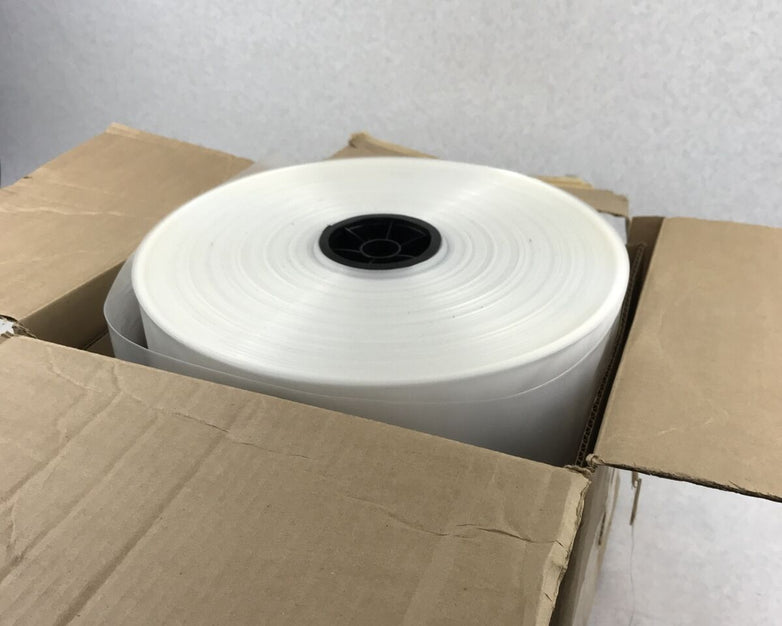 12" x 1500 Roll of 4-Mil Clear Poly Tubing