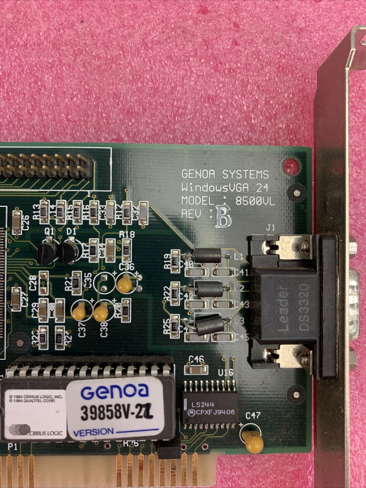 Genoa Systems 8500VL Cirrus Logic CL-GD5428