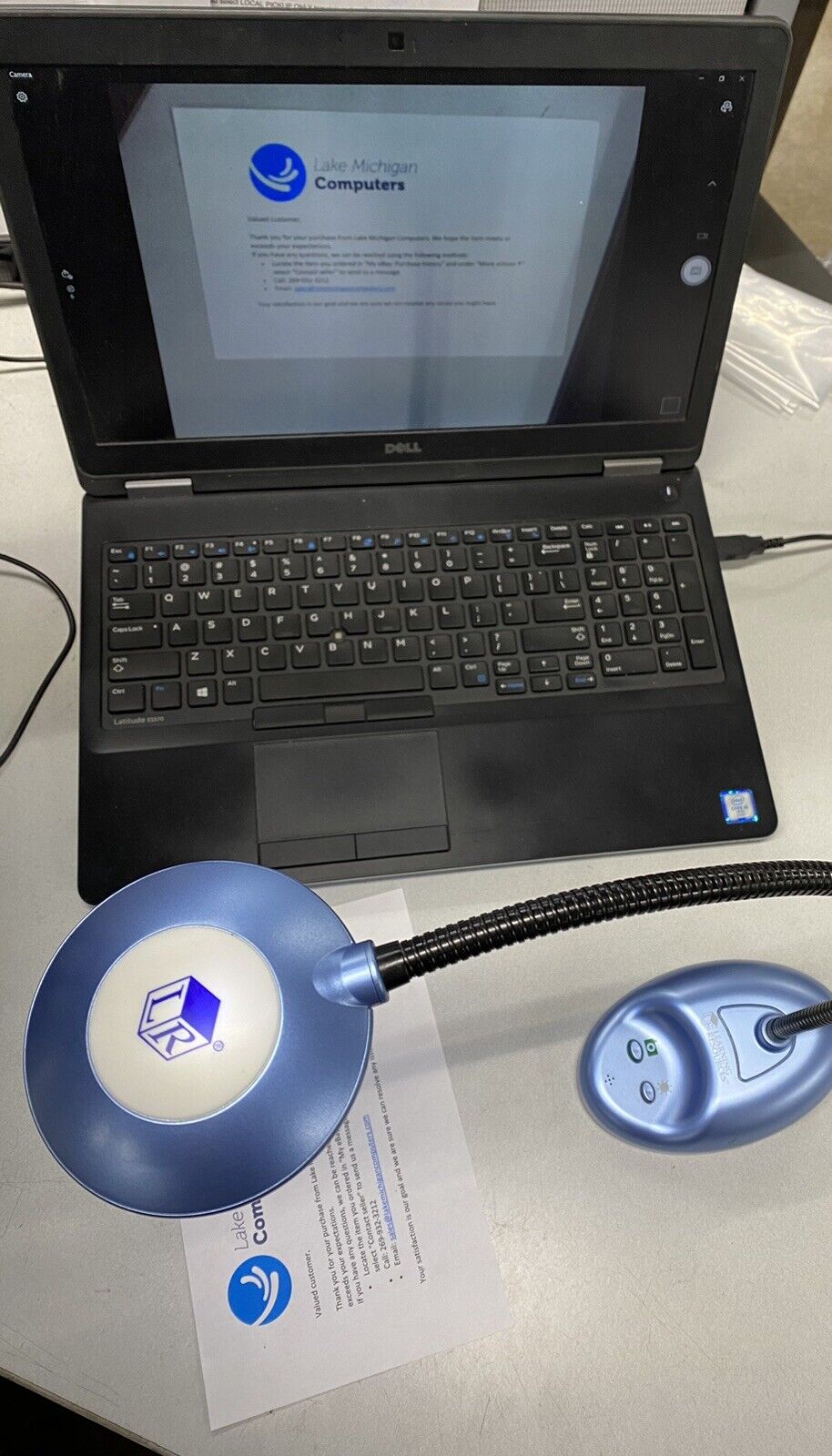 Learning Resources EL00052 Luna 1.0 EASI-View Projection Camera USB TESTED