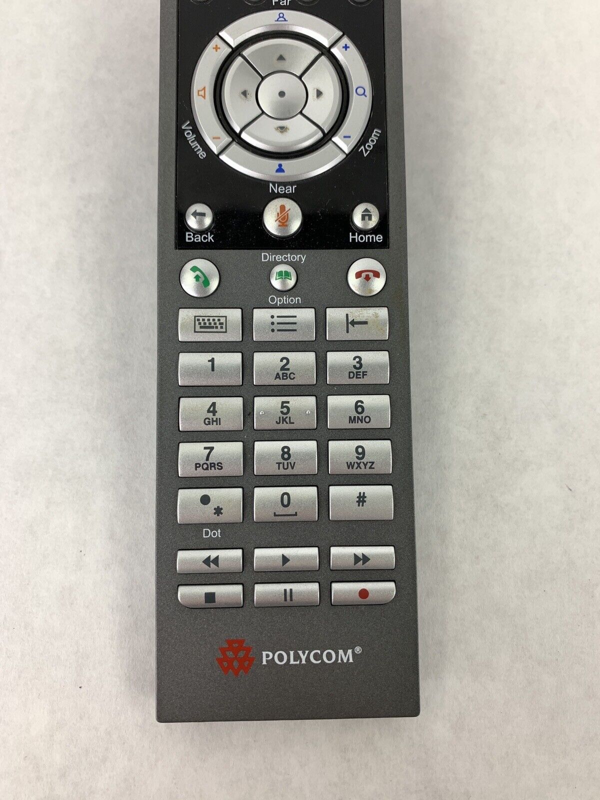 Polycom Remote Control 20121029 MT12036 Power Tested