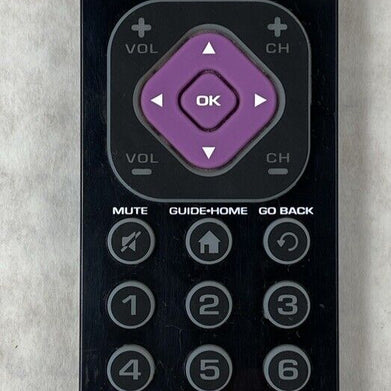 RCA RCRTBL06BE R26211 6W21CX 6-Device Ultra-Slim Universal Remote Control