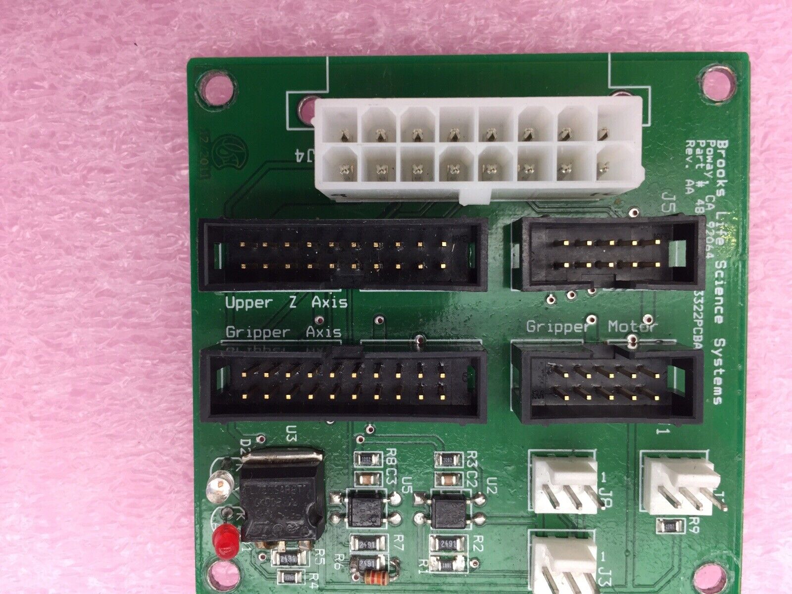 Brooks Systems 483321/483322 PCB REV. AA Replacement Board