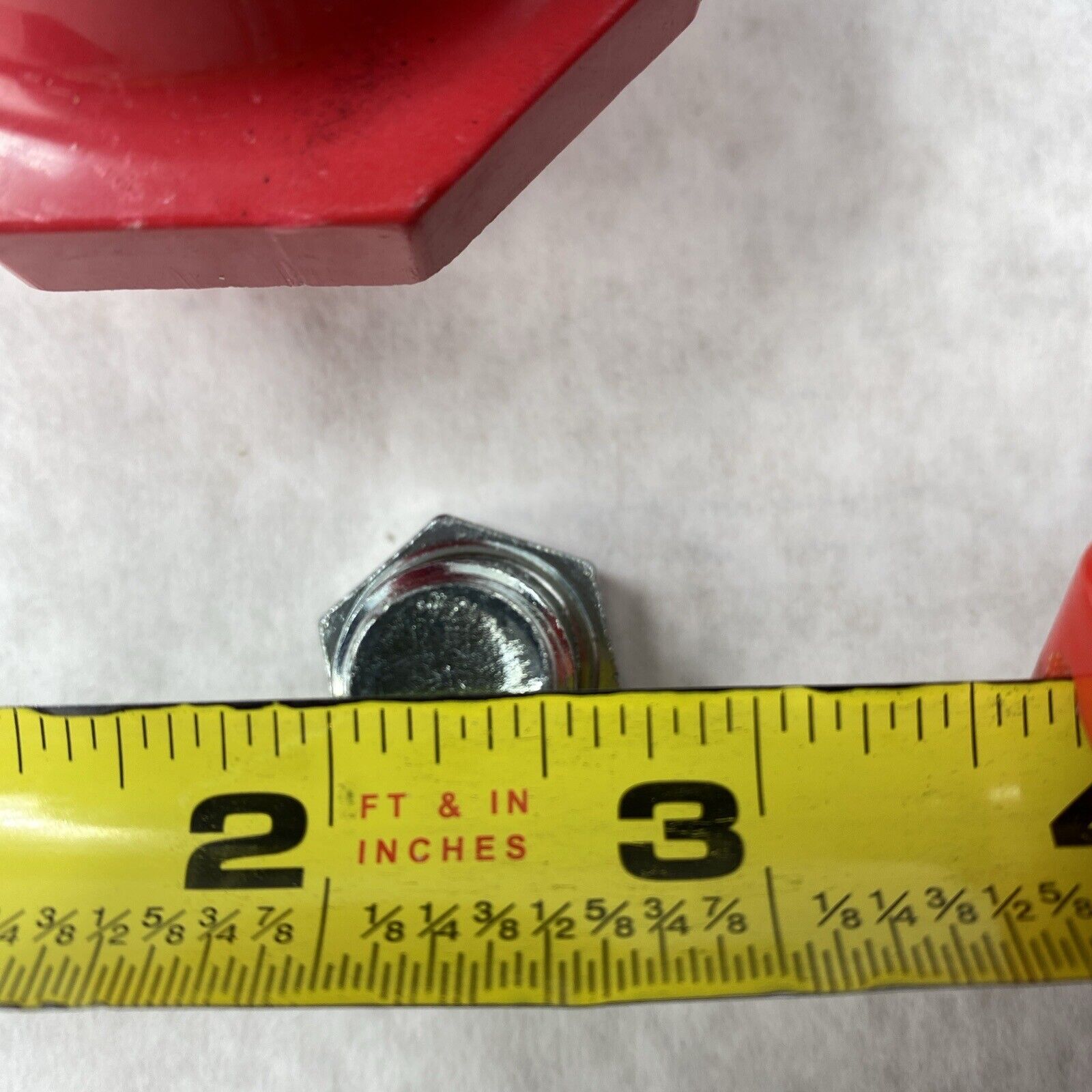Lot( 2 ) 5/8 16mm Female Red Insulator for Bus Bar