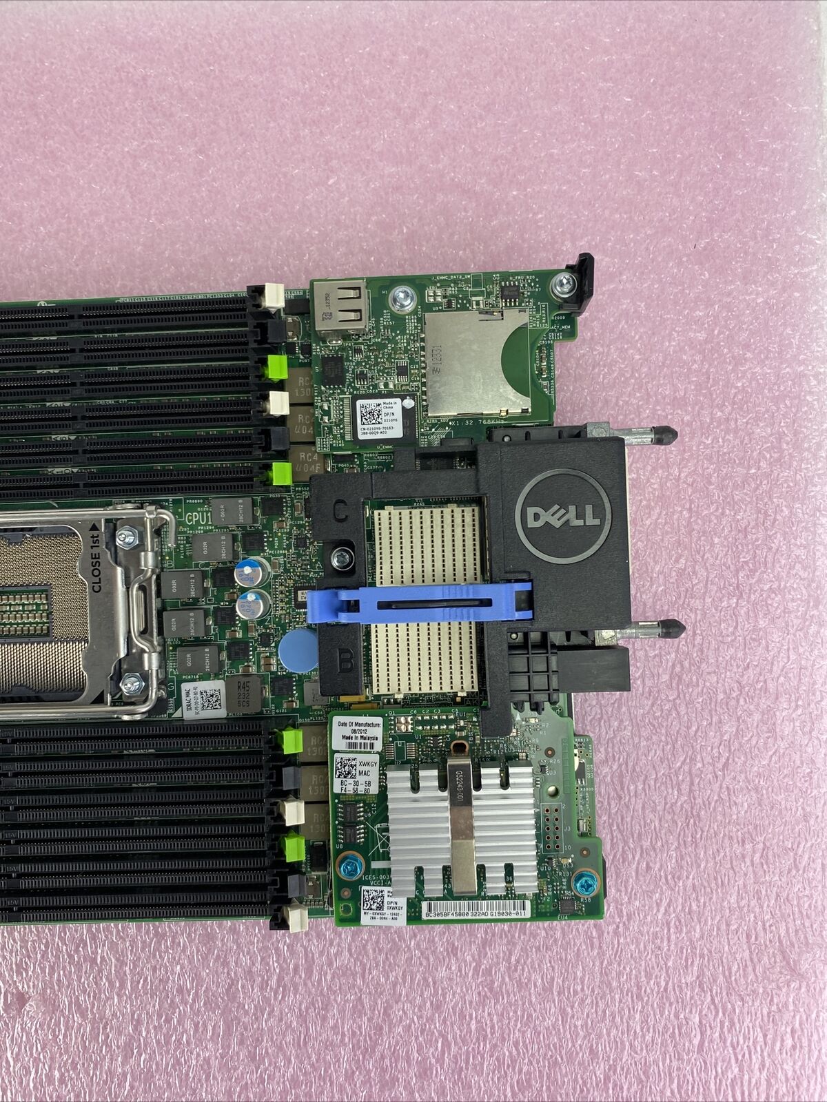 Dell 0VHRN7 System Board Motherboard for Poweredge M620 Blade
