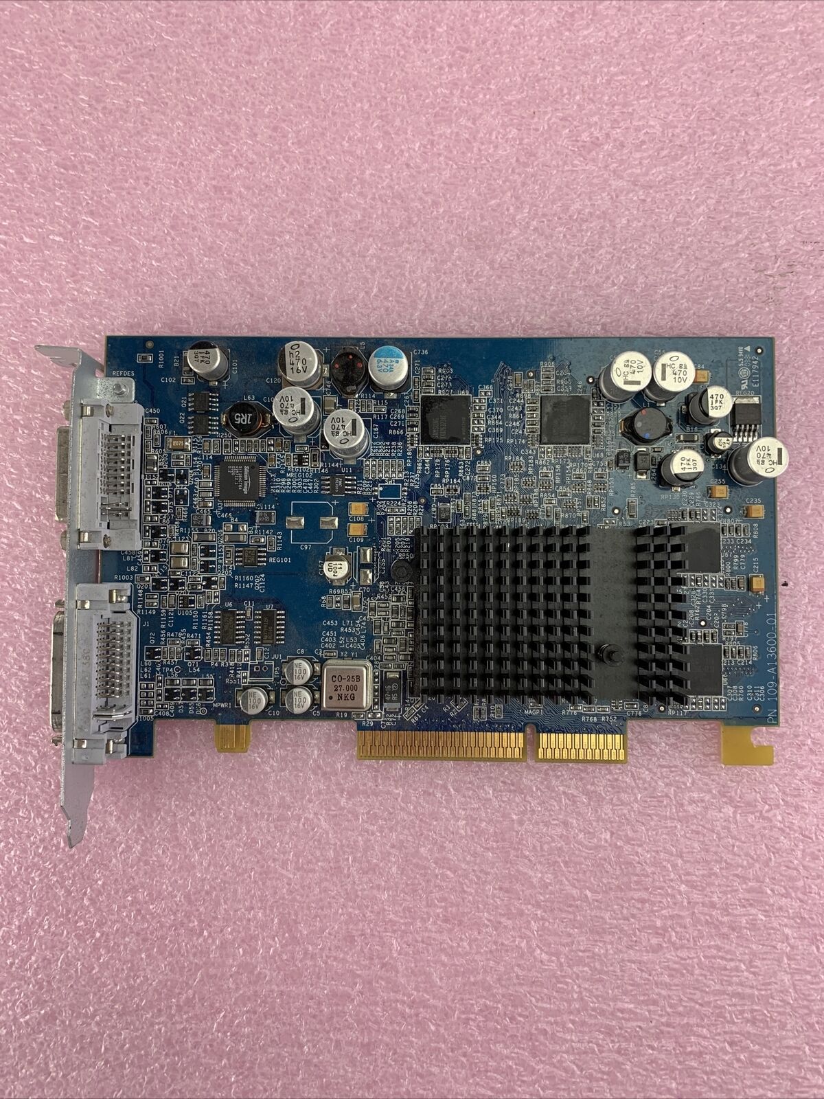 ATI Radeon 9600 64mb Dual DVI Video Card 109-A13600-01