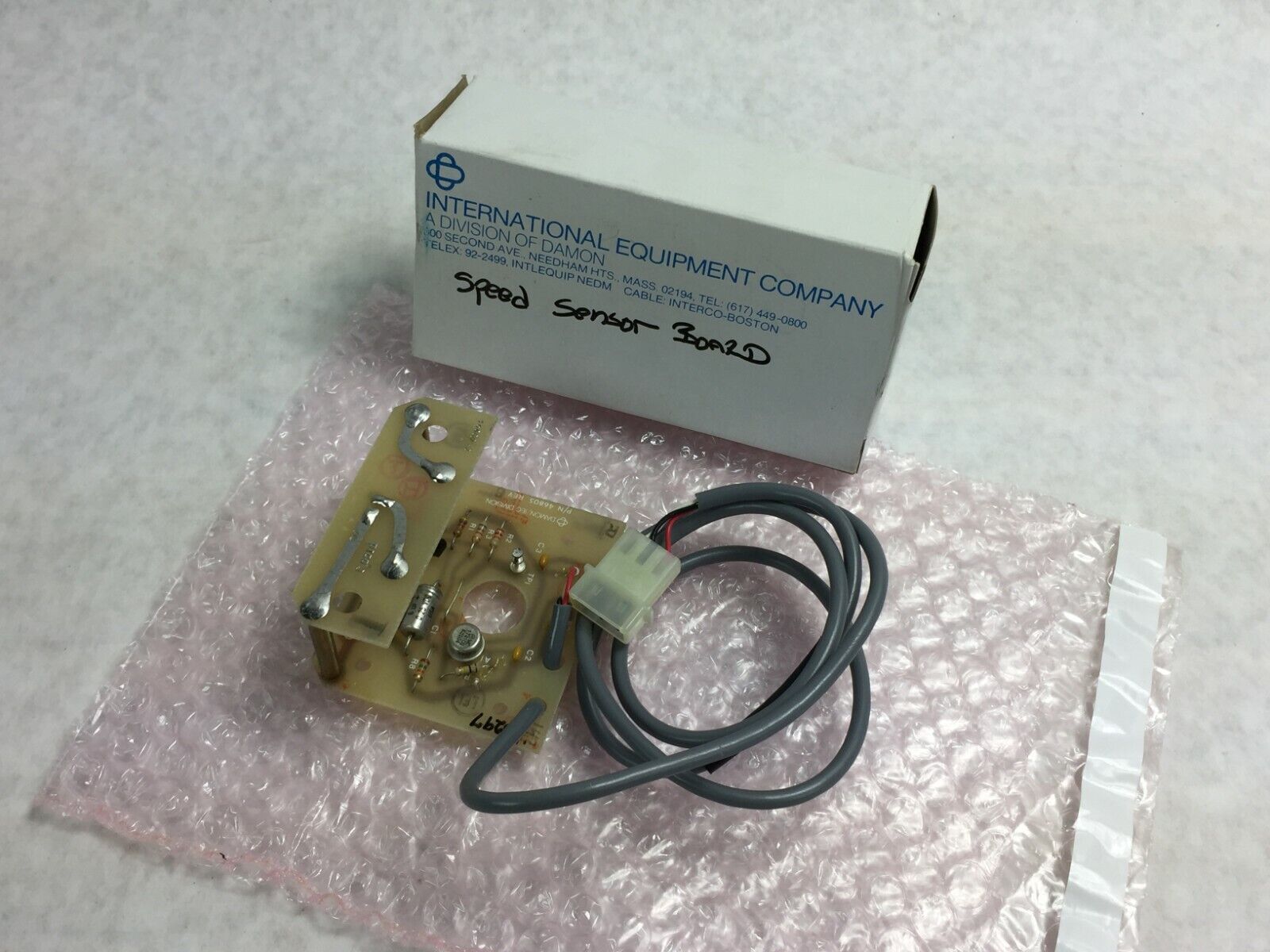 DAMON / IEC P/N 46805 Speed Sensor Board